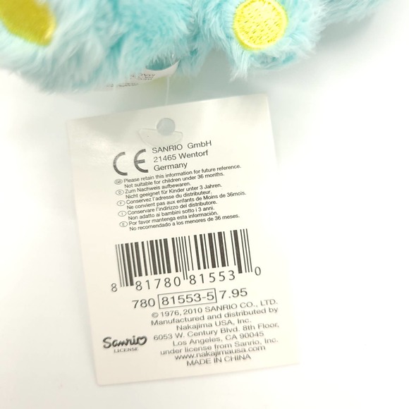 Hello Kitty Bunny Suit Authentic Sanrio 3" Plush 2010 New - Picture 4 of 5